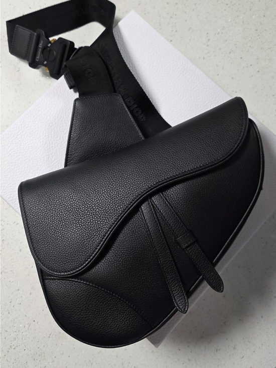 Dior Other - Dior Black Saddle Shoulder Bag